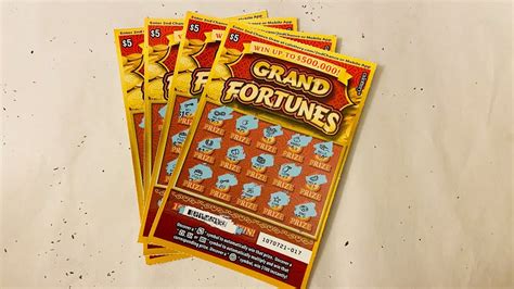 grand fortune scratcher|California Scratchers .